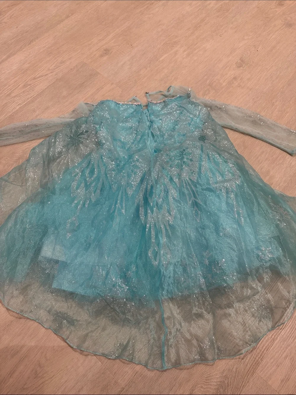 Elsa Sparkling Blue Costume Dress for Kids